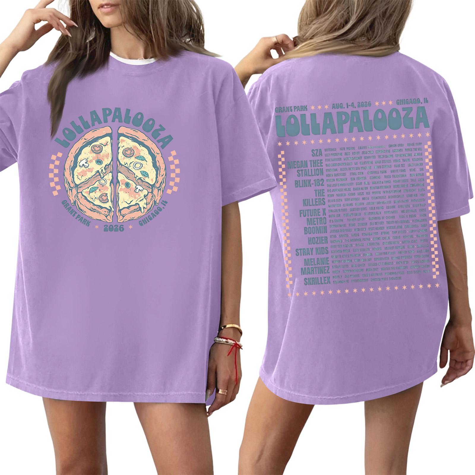 

Women s Casual Crew Neck Short Sleeve T-Shirt with Digital Print Graphic Design Soft Comfortable Fabric Relaxed Fit Summer Top XXL фіолетовий