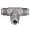 Straight Tee Iron Durable Carefully Polished Compression Pipe Tee Fitting for Air Pump Air Compressors65 Straight