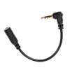 Black TRS To TRRS Converter 3.5mm Jack Audio Converter Cable Earphone Adapter Cable  Tablets