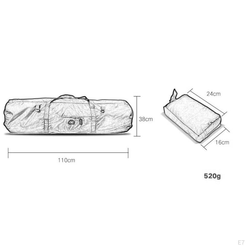 Camping Tent Storage Bag Handbag Folded Holder Lightweight Oxford Cloth Large Capacity Tote