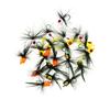 #10 Foam Popper Flies Fly Fishing Lures, Floating Topwater Dry Flies Bugs for Bass Trout Panfish Sunfish Saltwater Freshwater Bait Tackle