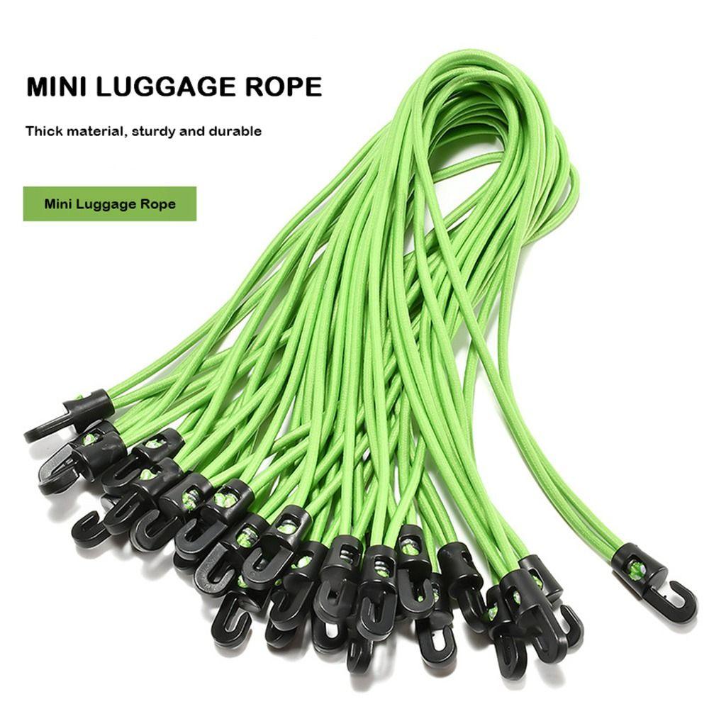 5 stücke Flexible Latex Strap Mit 1 Haken Mini Gepäck Seil Lange Bungee Cords für Camping Wagen Bikes