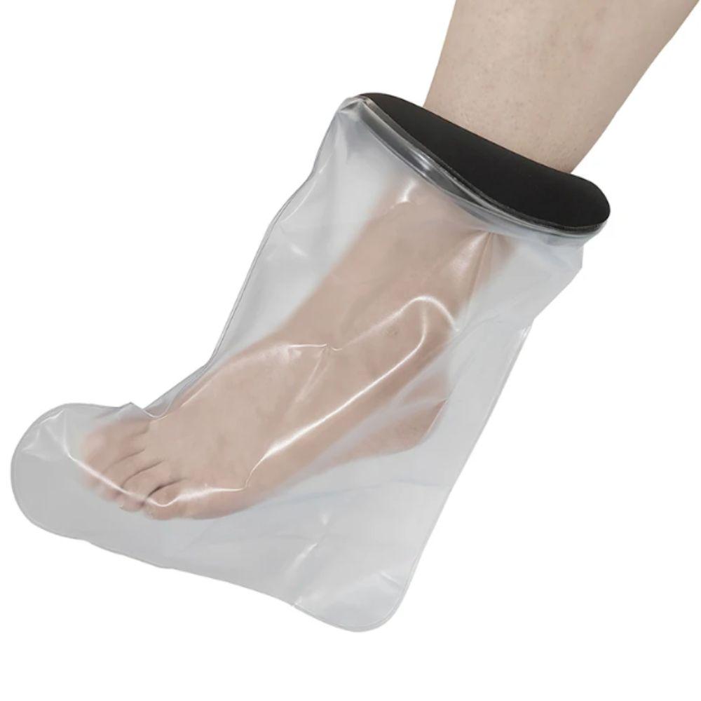 Full Leg Cover Shower Protector Sealed Design Bath Protective Sleeve  Bath Use