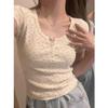 Women's Slim Fit Floral U-Neck Camisole Top