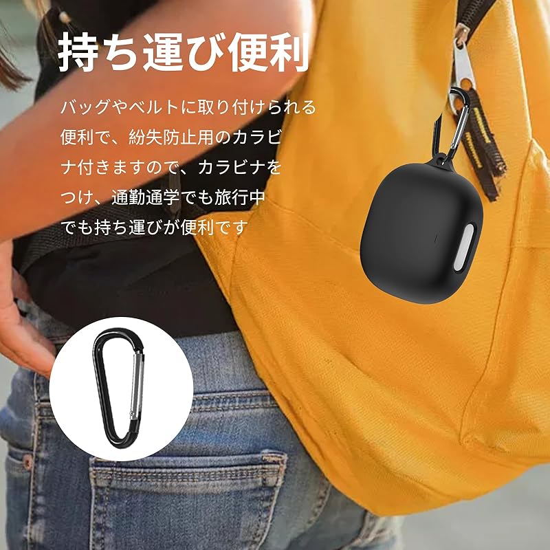 YAODLE Anker Soundcore Liberty 4 Pro for case cover Protective cover for Pro protective case silicon case Can be charged while wearing Full protection