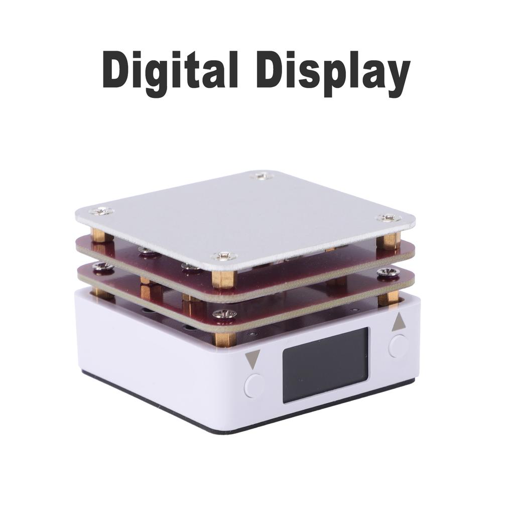 20V 65W Soldering Hot Plate, Digital Electric Preheat Soldering Station with Precise Temperature Control for LED Soldering, Phone Repair, Lab Use