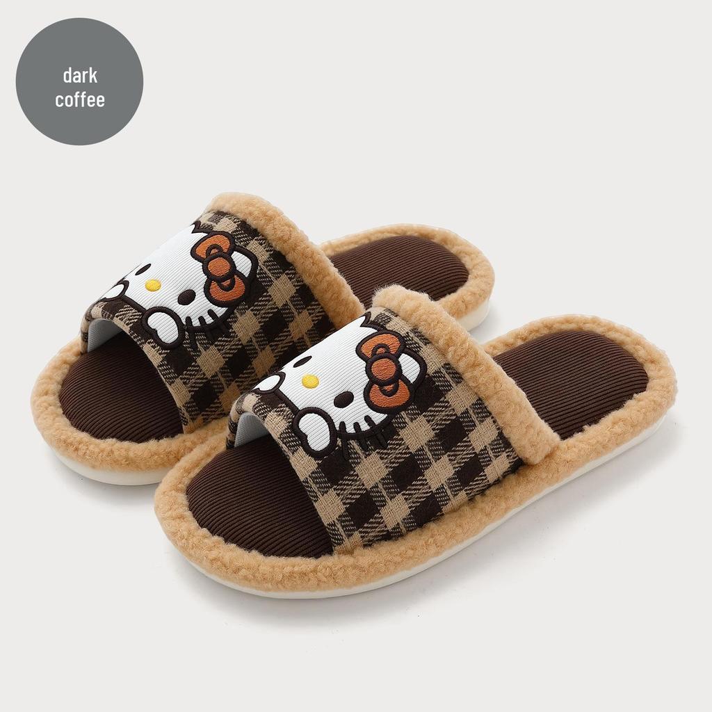 Summer Cute Bear Non-Slip Breathable Indoor Slippers for Women and Men