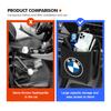 For BMW 5  E39 Car Air Vent Storage Pocket Phone Holder Coin Key Card Organizer For BMW M F10 F20 F30 F40 F15 F25 F26 F31 F49 E62 E83 E84