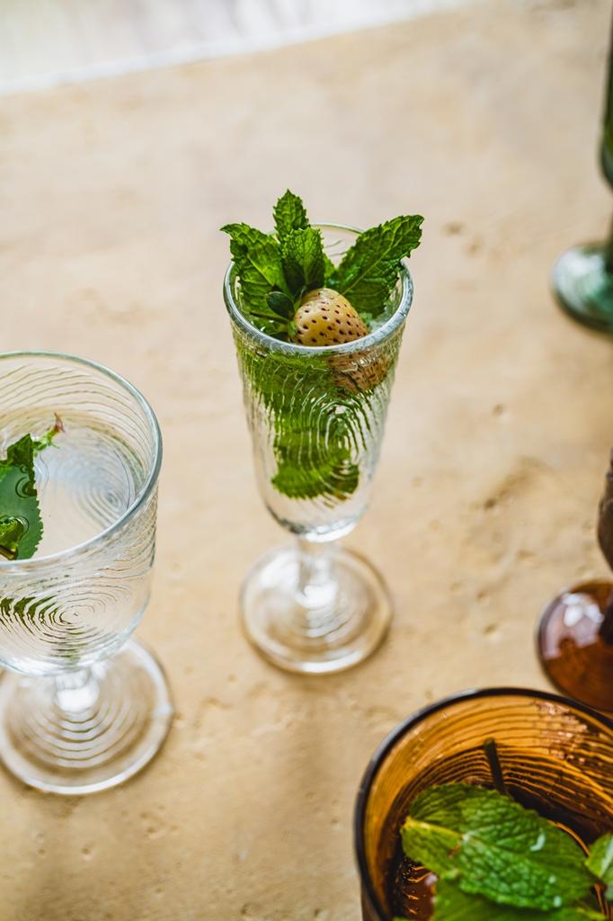 Champagne Glass, Wood Slice Pattern, Arbre, Transparent