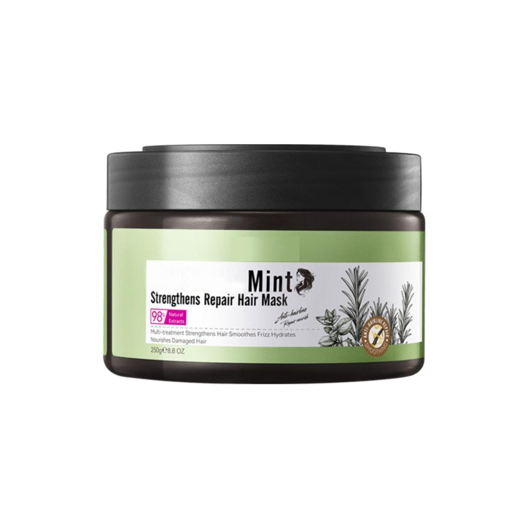 Masque Hydratant à la Menthe, Après-Shampoing Fortifiant Nourrissant
