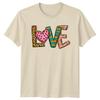 Love Heart Valentines Day RoUnisexce Unisexs Unisexs Graphic Tee