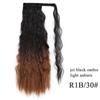Long Curly Ponytail Natural Hair Extensions for Women False Hair Horse Tail Synthetic Hair Piece