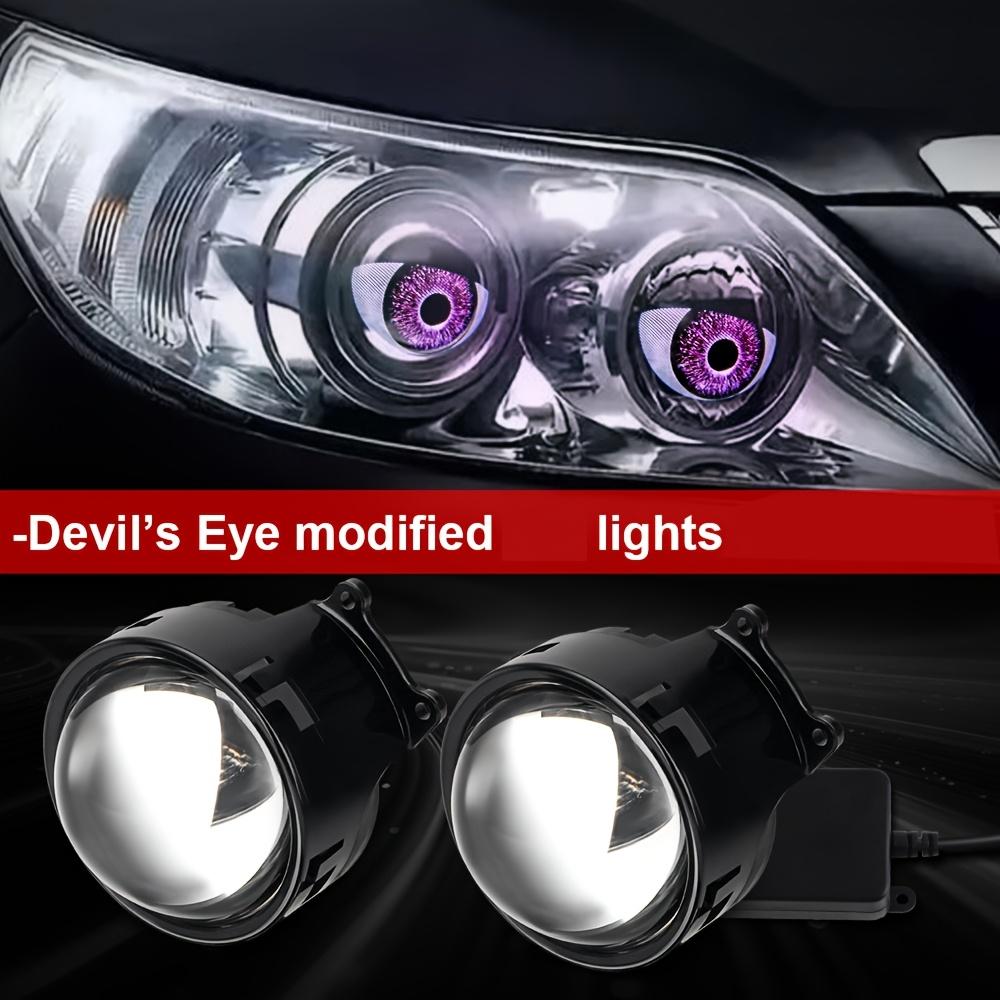 Dynamic Devil Eyes 3 Inch LED Lights 33 Models 12-36V Eyes Retrofit Kits for Car Motorcycle Accessories