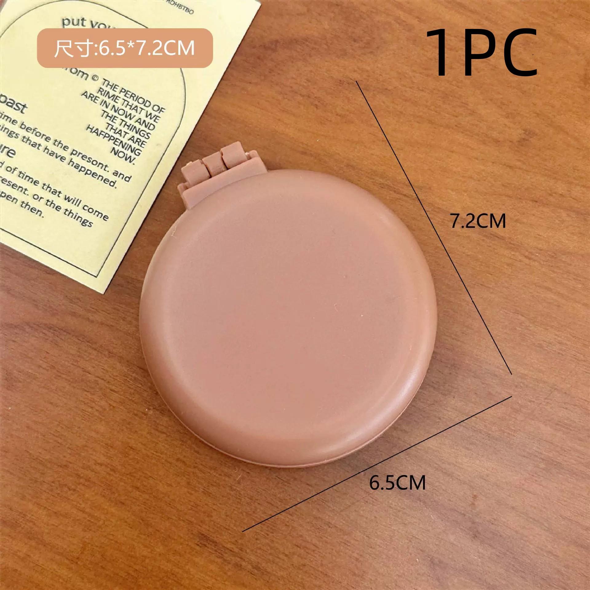 

1/3 шт. Милая складная расческа с подушкой безопасности, массажная расческа, зеркало, компактная и портативная мини-расческа с воздушной подушкой для девочек