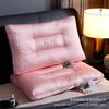 Cotton Cover Silk Latex Pillow Side Sleepers Neck Support Memory Foam Alternative Hypoallergenic Medium Height
