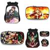 Large Capacity Demon Slayer Kimetsu No Yaiba Backpack With Durable Material And Stylish Design