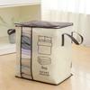 Non-Woven Foldable Storage Bag Transparent Visual Window Quilt Futon Organizer Household Bedding Home Storage Organization Bags