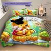 1Pc Piglet'S Picnic Woods Bedding Set Quilt Cover Pillowcase Home Christmas Xmas Halloween Gift 1 Duvet Cover 2 Pillowcase M924359