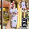 Metal Car Key Case Cover for BMW 520 F10 F30 F18 118i 320i 1 3 5 7 Series X3 F25 X4 M3 M5 Keychain Bag Shell Holder Accessories BT8