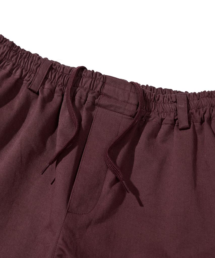 Basrak Combat Cargo Cotton Pants Burgundy