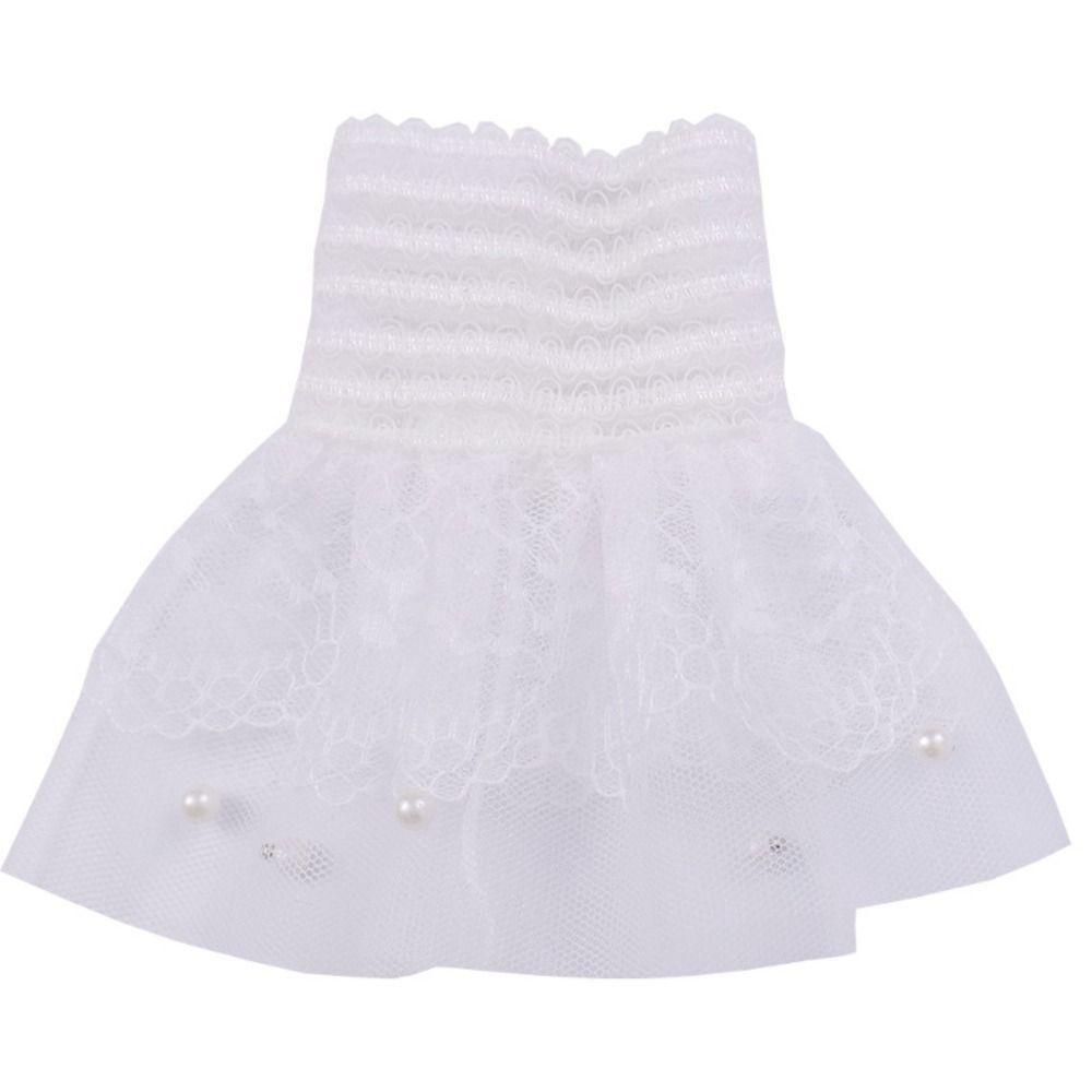 White Black False Sleeve Cuffs Mesh Pearl Lace Cuff New Wrist Cuff  Photography Props