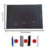 1-Set Puzzle Mat Set for 2000pcs - 32x46in Thickened Felt Storage Mat W/Accessories, DIY Craft Organizer, Holiday Gift