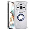 Para POCO X7 Pro X 7 Funda Soporte de Anillo Magnético Cubierta para Xiaomi POCOX7pro Redmi Turbo 4 Note 14 Pro Plus Note14 Fundas Blandas de Silicona Transparente a Prueba de Golpes