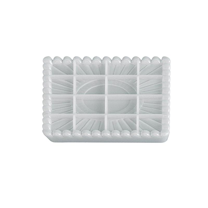 Quadratische und Herzform Silikon Tablettform Kreative Tablettformen für DIY Basteln Harz Seifenherstellung Kunstprojekte