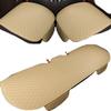 Universal Leather Car Seat Cushion Set with Backrest, Tie-Free Design, Four Seasons Use