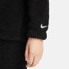 Nike Sportbekleidung Therma-FIT Repel Lockerer Schnitt Durchgehender Reißverschluss Mit Kapuze Wasserabweisende Jacke Damen Schwarz FZ6536-010