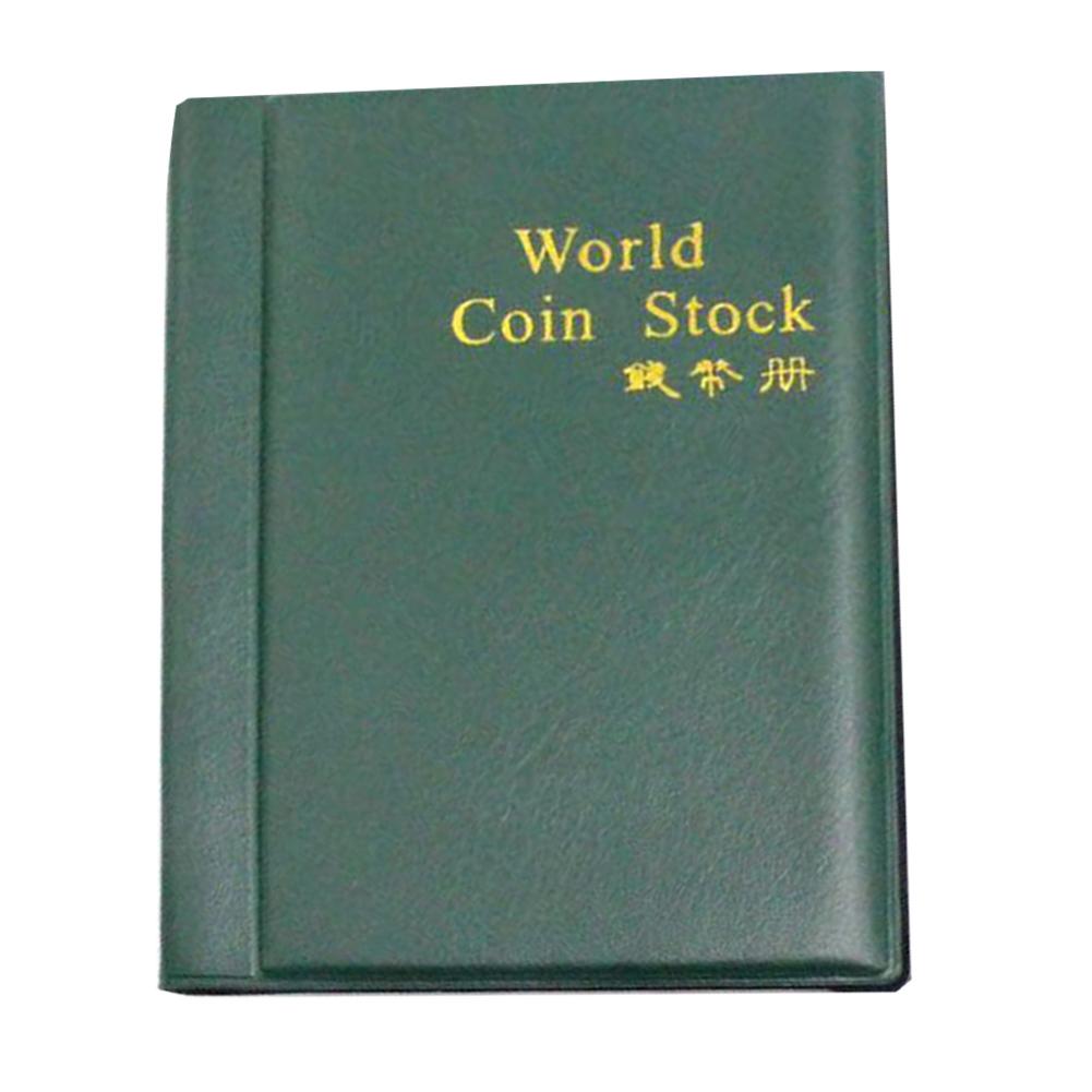 Collection Coin Album 120 Pocket Collection Album Book Collecting Coin Holders Lightweight Storage Penny Money