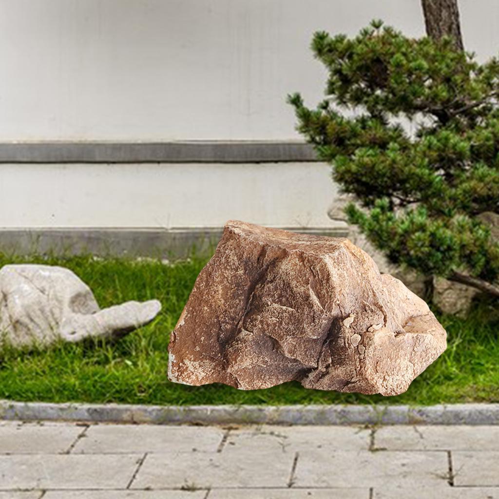 Artificial Rock Lightweight PU Sandstone Landscape Natural Texture for Parks Supermarkets Landscaping Squares Decorative