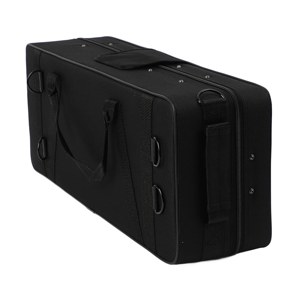 Trumpet Storage Box with Shoulder Strap Multiple Compartments Oxford Cloth Trumpet Suitcase Case