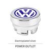 Car Cigarette Lighter Dust Cover Dustproof Decoration Cap For Volkswagen VW Golf R Polo Tiguan Passat B6 Rline Touran CADDY GTI