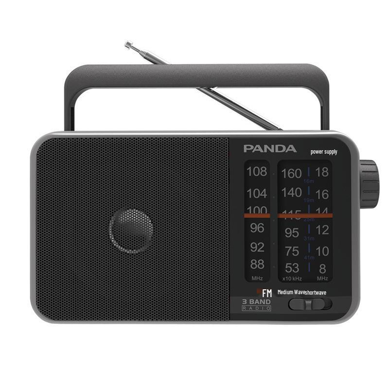 PANDA T-13 Compact Analog FM/MW/SW Radio for Seniors