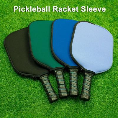 Neoprene Pickleball Racket Sleeve Dustproof Racket Protective Cover  Pickleball Accessories