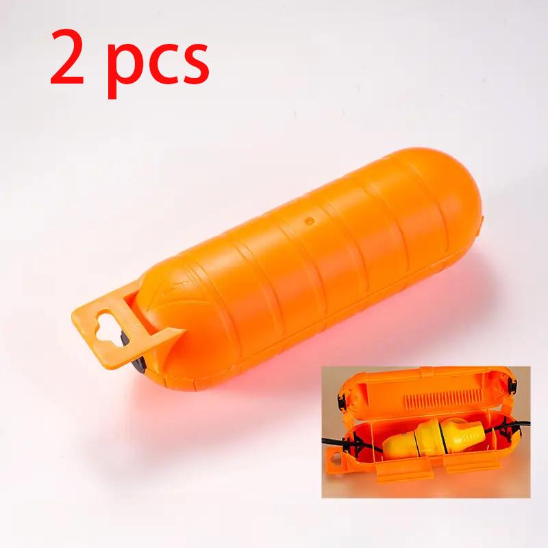 Outdoor Extension Line Safety Cover Waterproof Sealed and Weather Resistant Electrical Connection Box Protecting Outdoor Sockets