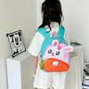 Childrens Cartoon Backpack With Nylon Material And Breathable Air Cushion Straps For School Use