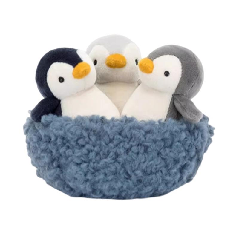 

JELLYCAT Arctic and Antarctic series nest building penguin doll plush doll 11cm high Box Not Included