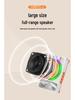 Three-in-One Multi-Function Set: Bluetooth Speaker, Headphones, Mobile Phone Stand with Atmosphere Light and HD Sound Quality