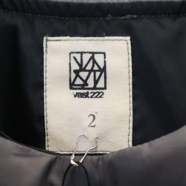 unused VAST222 19AW made in Japan Batting jacket 2 black pullover Men's Used
