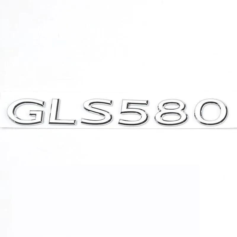 לוגו אותיות חדש לרכב S400 S580 S600 S680 GLS600 680 עבור מרצדס בנץ MAYBACH תא מטען אחורי מדבקה אביזרים תג סמל AH8