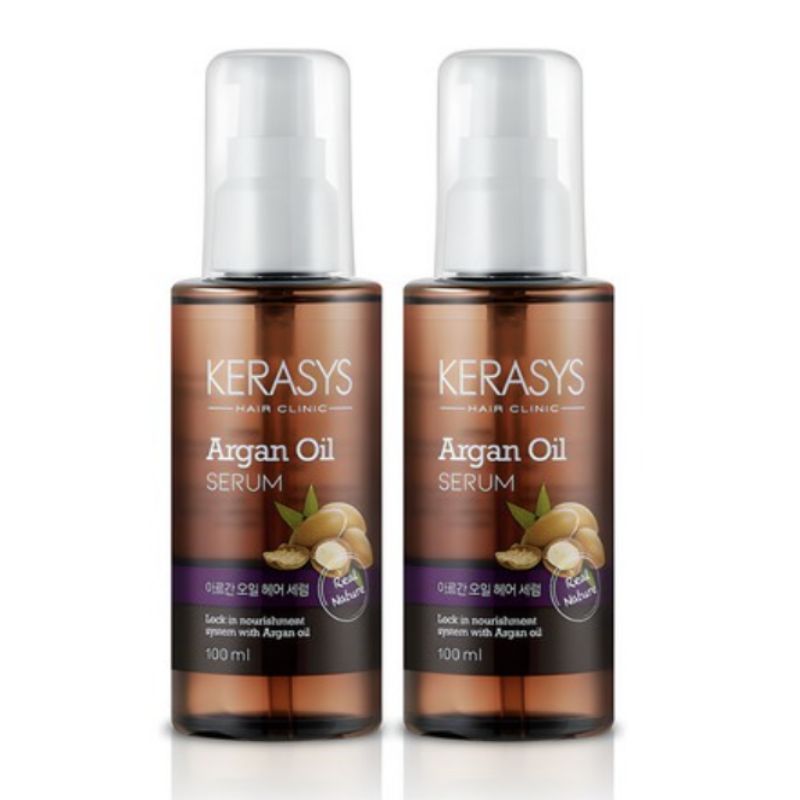 Kerasys Natural Recipe Argan Hair Oil Serum 100ml 2pcs