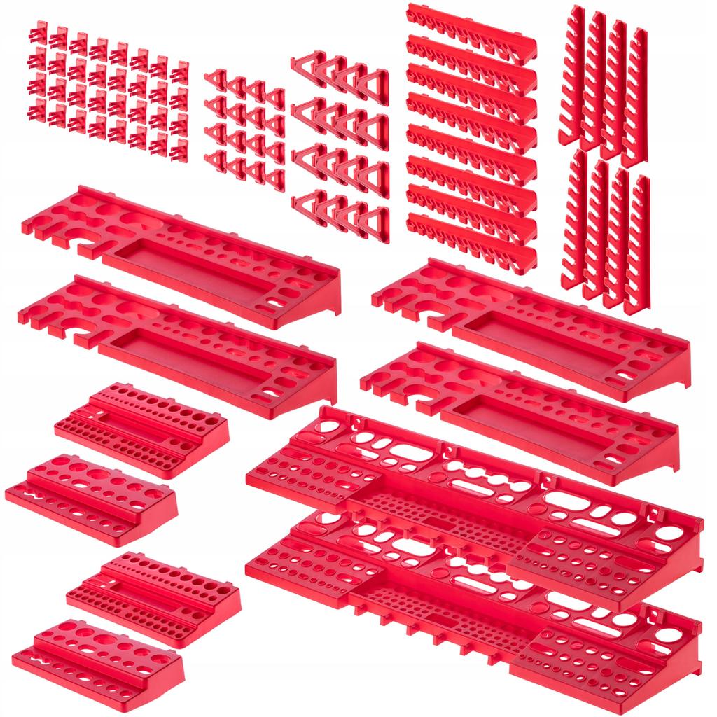 KADAX Tool Board 232x78cm Workshop Wall Garage For Tools 140pcs