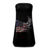 Women's Summer Sexy Strapless Off-Shoulder Elastic Band Design Independence Day Print Top