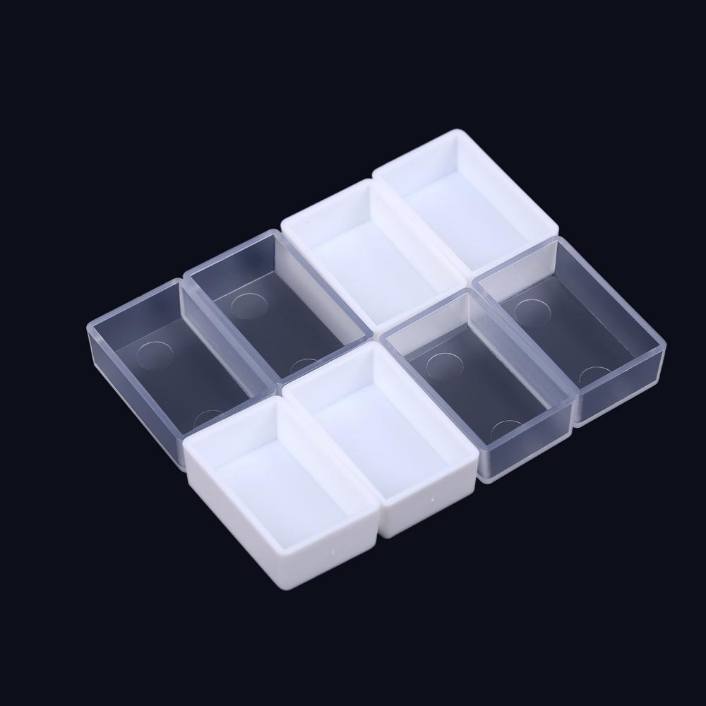 20/50PCS 0.5/3.2ML Artists Empty Watercolor Paint Pans Painters Pigment Convenient Paint Case Art Palette Home Handmade Supplies