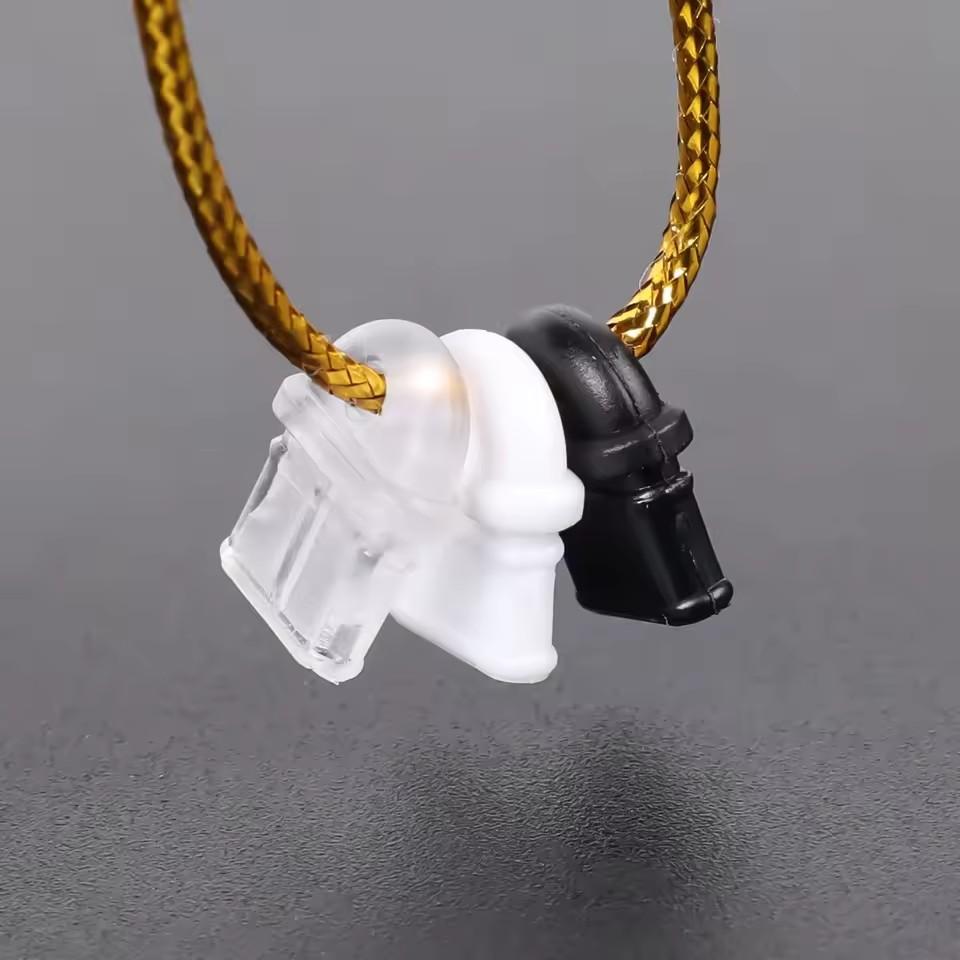 Cell Phone Dust Plugs Type C Charging Port Anti Dust Plug Clear/Black DIY Dustplugs with Hole for iPhone Samsung Xiaomi Honor