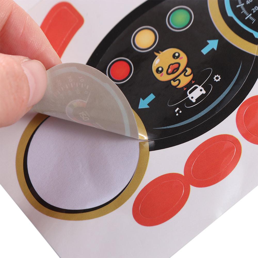 Electric Steering Wheel Vocal Toys Copilots Stroller Simulate Driving Car Toy Boys