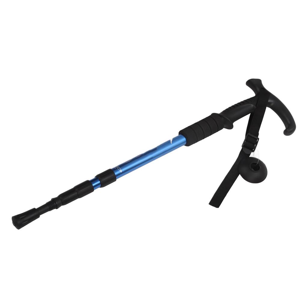 Telescopic Walking Stick Professional Aluminium Alloy Shock Absorption   Hiking Poles for Outdoor Hiking Camping