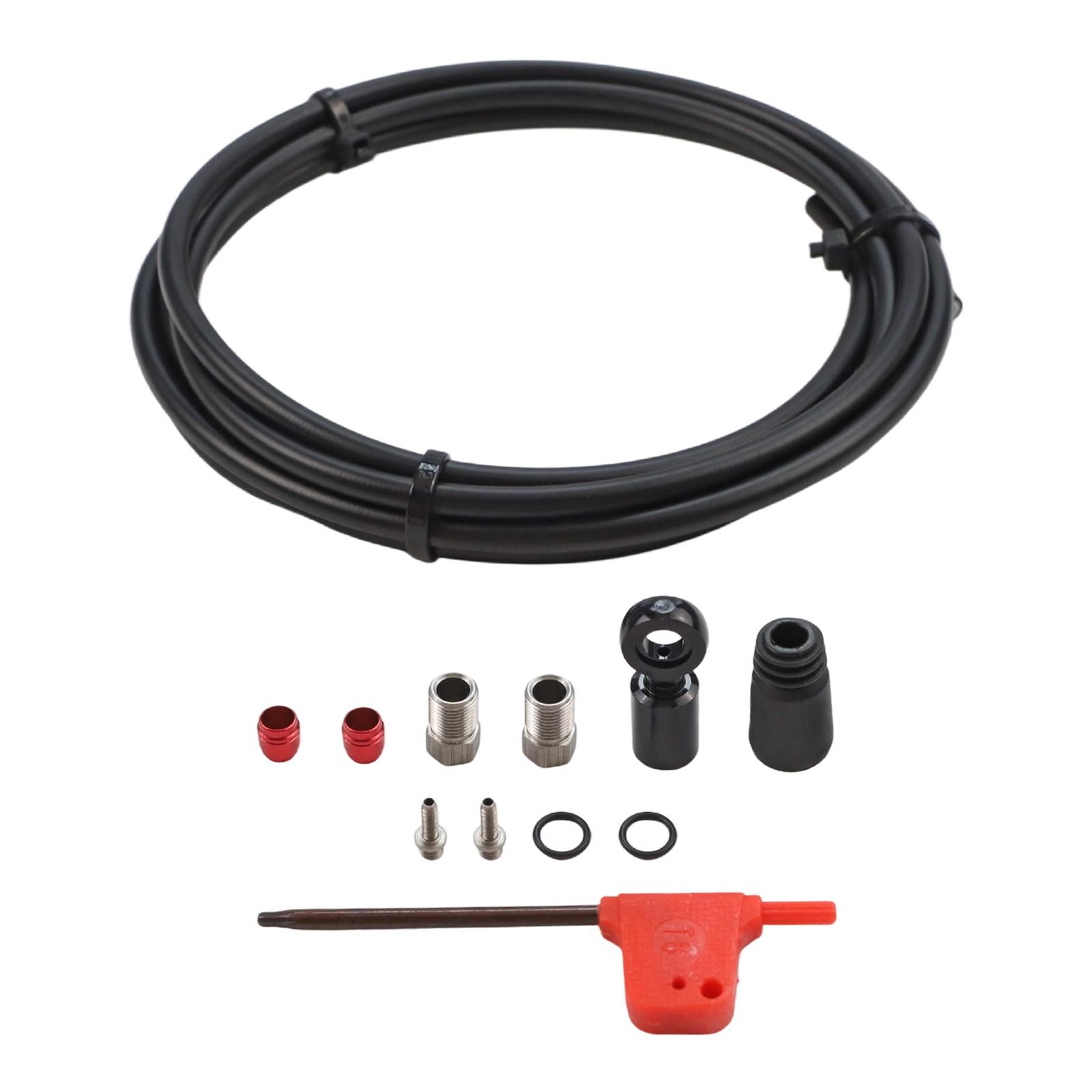 For SRAM Compatible 2000mm Hydraulic Brake Oil Hose Insert and Accessories